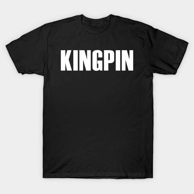 Kingpin Funny Bowling T-Shirt T-Shirt by Tessa McSorley